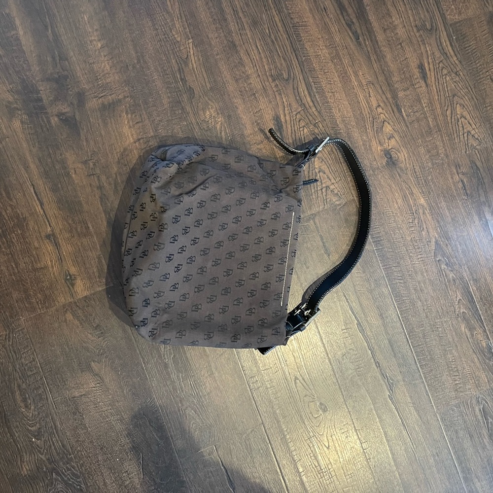Dooney Burke large black hand bag